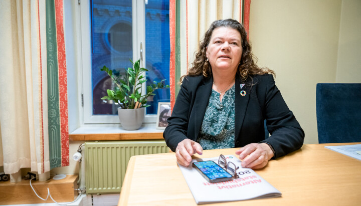 Kathy Lie er mediepolitisk talsperson i Sosialistisk Venstreparti.
