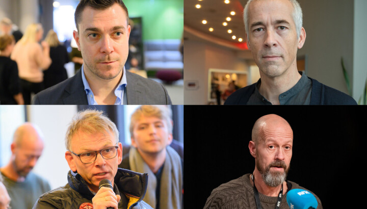 Jan Thomas Holmlund i Dagbladet, Einar Tho i Haugesunds Avis, Ole Kristian Bjellaanes i NTB og Per Arne Kalbakk fra NRK.