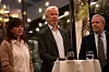 Kjersti Løken Stavrum, Ole Jacob Sunde og Jon Wessel-Aas i Stiftelsen Tinius.