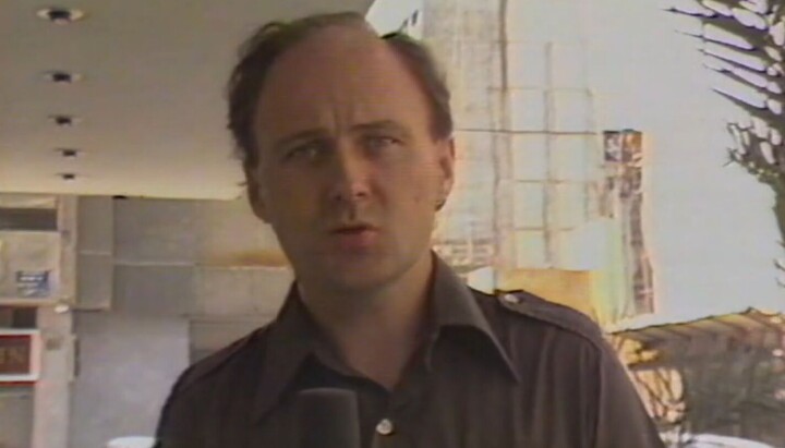 Johan Thorud avbildet i sin tid som Midtøsten-korrespondent for NRK. Johan Thorud avbildet i sin tid som Midtøsten-korrespondent for NRK.