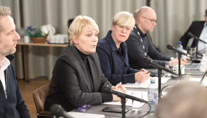 Kringkastingssjef Vibeke Fürst Haugen, her under debatten om debatten rundt at Israel får være med i årets Eurovision Song Contest i januar. Kringkastingssjef Vibeke Fürst Haugen under debatten om debatten rundt at Israel får være med i årets Eurovision Song Contest