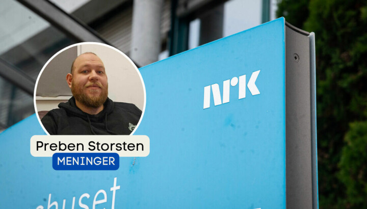 Preben Storsten foretrekker å se noen serier og se på lokalnyhetene - ellers bruker han nesten ikke NRK