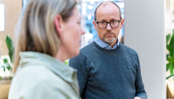Per Magne Tveiten og Nina Kordahl i Mentor Medier.