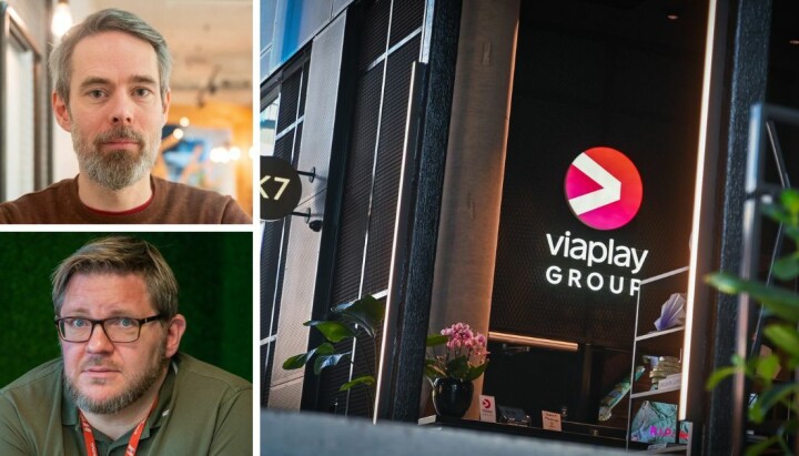Klubblederne i Bergens Tidende, Erik Fossen, og Aftenposten, Kristjan Molstad, stiller spørsmål ved Viaplay-salget til Schibsted. Klubblederne i Bergens Tidende, Erik Fossen, og Aftenposten, Kristjan Molstad, stiller spørsmål ved Viaplay-salget til Schibsted.