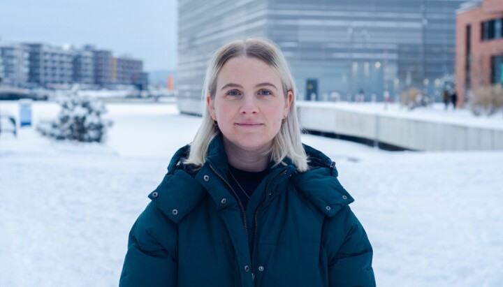 Andrea Rygg Nøttveit, her fra da hun startet som redaktør i Framtida.no 1. april 2022.
