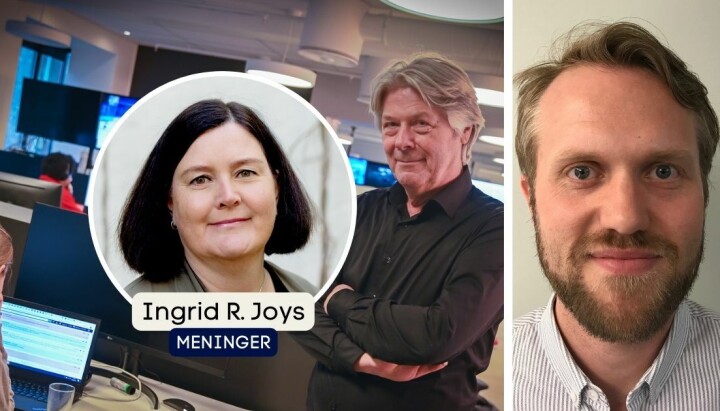 Ingrid Rosendorf Joys kritiserer Nettavisen. Ingrid Rosendorf Joys, Erik Stephansen og Halvor Ripegutu