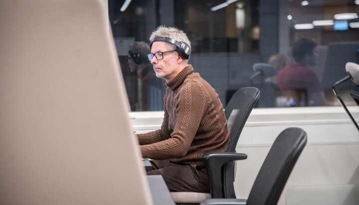 Leder for fellesdesken hos Nordlys, Geir Tårnesvik, er godt fornøyd med det første året. Leder for fellesdesk hos Nordlys, Geir Tårnesvik.