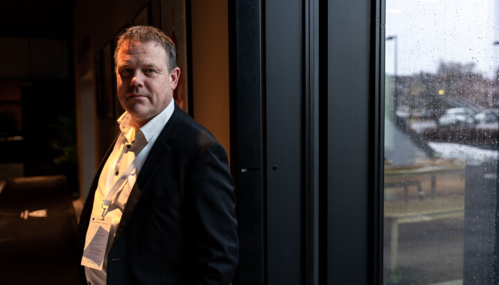Ansvarlig redaktør og daglig leder i Raumnes, Fred Christian Gjestad.