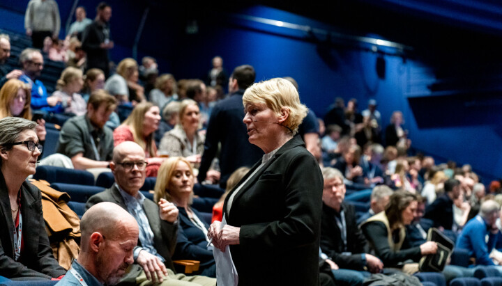 Kringkastingssjef Vibeke Fürst Haugen på Skup.