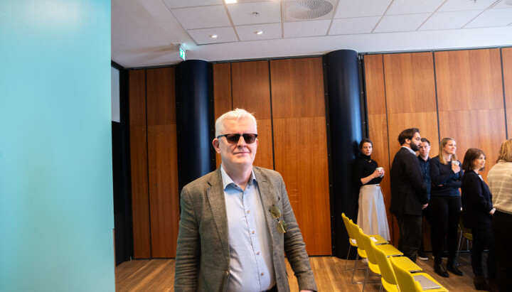 NJ-leder Dag Idar Tryggestad. Her fra under årets hovedoppgjør med MBL.