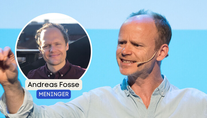 Andreas Fosse (innfelt) tror ikke Harald Eia er den første som har brukt AI til å svare på spørsmål fra pressen. Andreas Fosse (innfelt) tror ikke Harald Eia er den første som har brukt AI til å svare på spørsmål fra pressen.