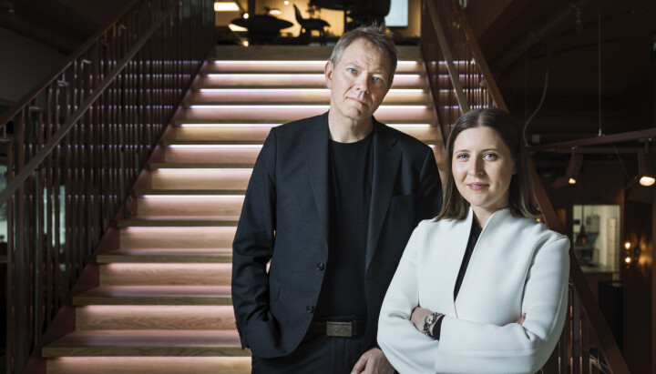 Agnes Stenbom og Fredric Karén har hatt ansvar for studien til Schibsted. Prosjektleder for studien, Agnes Stenbom, sammen med Fredric Karén.