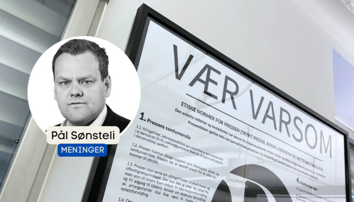 – I stedet valgte PFU-sekretariatet å operere på utsiden av vedtektene, skriver Pål Sønsteli. Pål Sønsteli