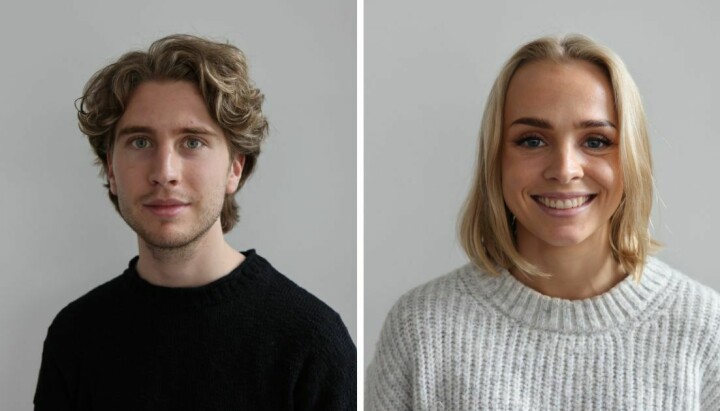 Ulrik Edh Hasselgård (23) og Fredrikke Køhncke Urholt (25) er ansatt i Avisa Oslo.