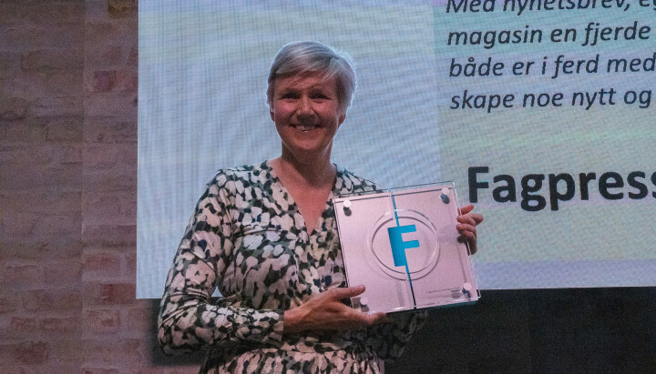 Hageguiden ved Bjørnhild Fjeld vant Markedsprisen under Fagpresseprisene