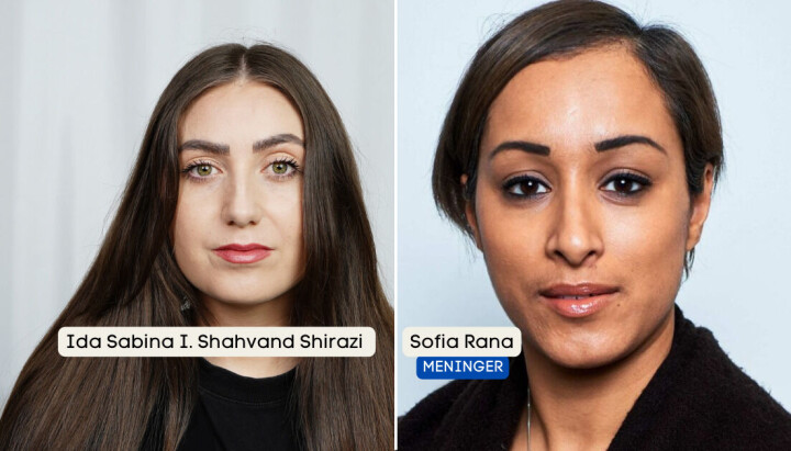 Ida Sabina I. Shahvand Shirazi og Sofia Rana i Antirasistisk Senter kritiserer mediene for å ikke karakterisere en dom for rasistisk motivert vold.