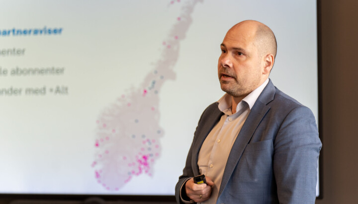 Konsernsjef i Amedia, Anders Opdahl.