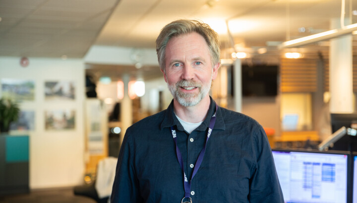 Distriktsredaktør i NRK Buskerud, Chris Carlsen.