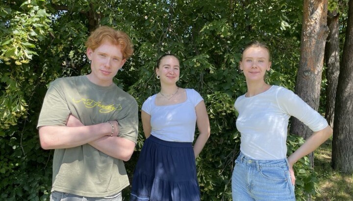 Sommervikarer i Nordstrands Blad: Fra venstre: Mikkel Hansson, Nora Nesje Grimsmo og Helle Johanne Moen Larsen.