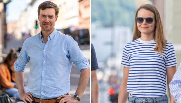 Andreas Heen Haaland-Carlsen i Dagsavisen og Katrine Bøckmann i Bergensavisen
