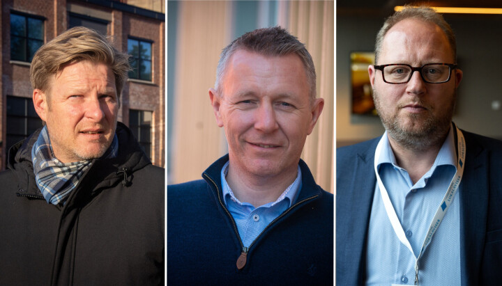 Espen Leirset i Innherred, Christopher Johansen i Vennesla Tidende og Tomas Bruvik i LLA.