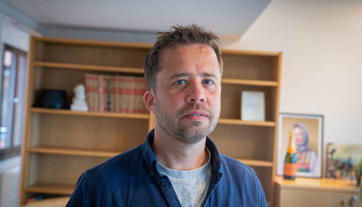Administrerende direktør i Klassekampen, Harald Fougner