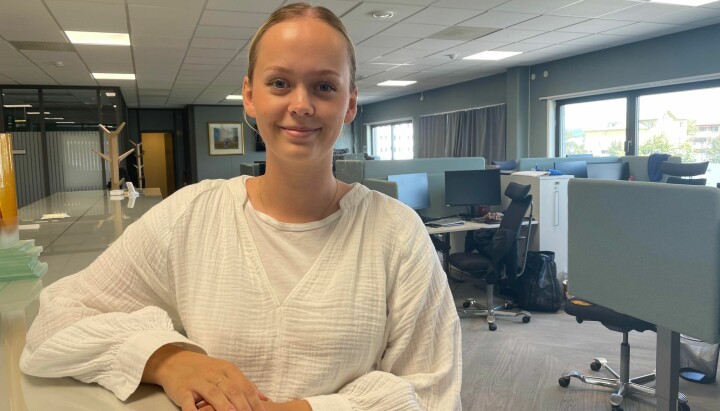 Helene Korneliussen er en av årets sommervikarer i Ringerikes Blad.