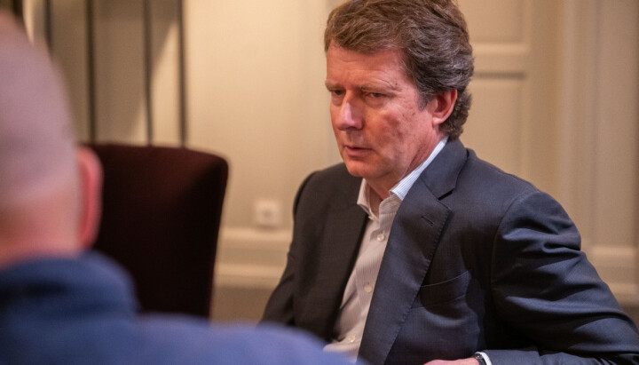 Konsernsjef i Polaris Media, Per Axel Koch. – Det må være strategisk riktig, sier Koch om hvordan de vil utvikle Polaris Media fremover.