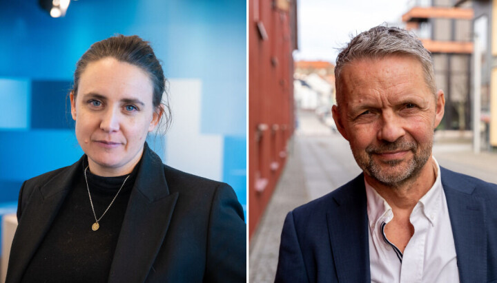 Cecilie B. Jåsund og Marius Lillelien.