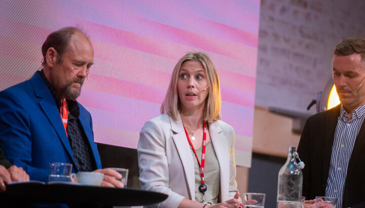 Ulf Andre Andersen, Eva Therese Loo-Grøttum og Marius Tetlie i debatt