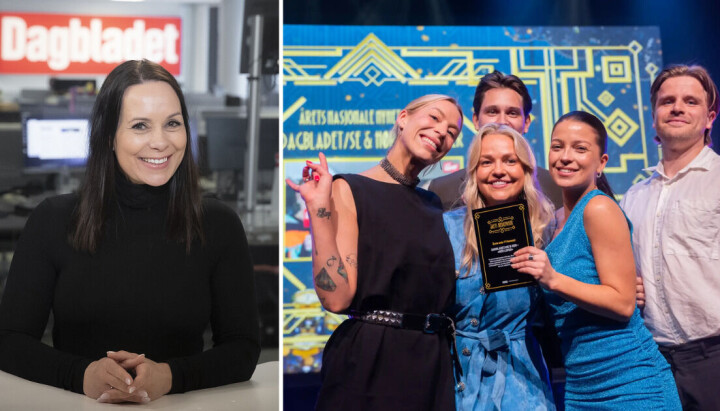 Tanja Wibe-Lund (t.v) er redaksjonssjef for Dagbladets kjendisjournalistikk. I mai 2023 fikk Dagbladet og Se og Hør fikk prisen for årets Web-TV konsept under Medieprisene. Tanja Wibe-Lund (t.v) er redaksjonssjef for Dagbladets kjendisjournalistikk. I mai 2023 fikk Dagbladet og Se og Hør fikk prisen for årets Web-TV konsept under Medieprisene.