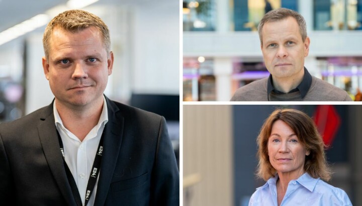 Sjefredaktørene Lars Håkon Grønning (E24), Trond Olav Skrunes (Bergens Tidende) og Kjersti Sortland (Stavanger Aftenblad). Sjefredaktørene Lars Håkon Grønning (E24), Trond Olav Skrunes (Bergens Tidende) og Kjersti Sortland (Stavanger Aftenblad).
