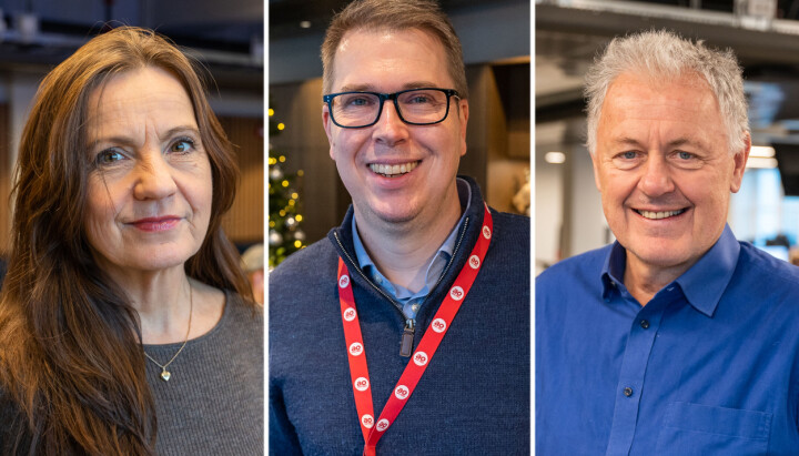 Nationen-redaktør Jannicke Engan, Avisa Oslo-redaktør Eirik Hoff Lysholm og Nettavisen-redaktør Gunnar Stavrum.