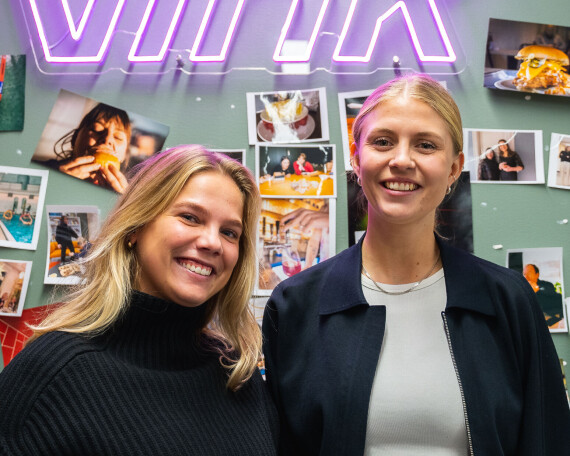 Ellen Eriksen og Henriette Marvik Berg i Vink.