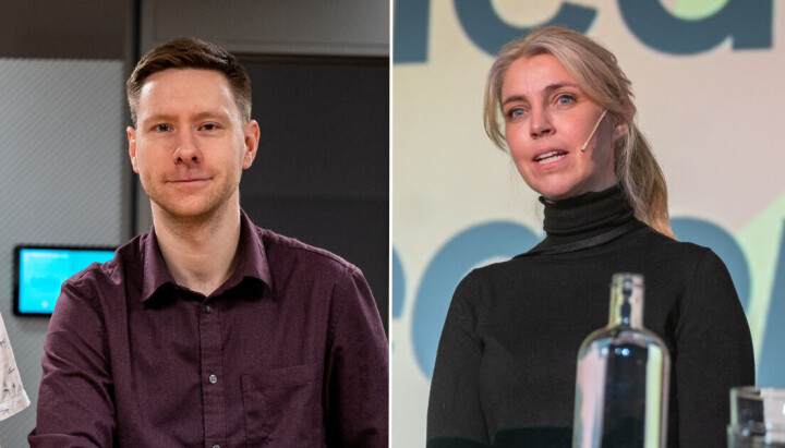 Nyhetsdirektør i Amedia, Markus Rask Jensen og konserndirektør for medier i Aller Media, Alexandra Beverfjord. Nyhetsdirektør i Amedia, Markus Rask Jensen og konserndirektør for medier i Aller Media, Alexandra Beverfjord.