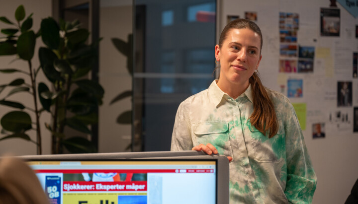 Therese Doksheim Skaug, redaksjonssjef for sosiale medier-redaksjonen i Dagbladet. Therese Doksheim Skaug, redaksjonssjef for sosiale medier i Dagbladet.