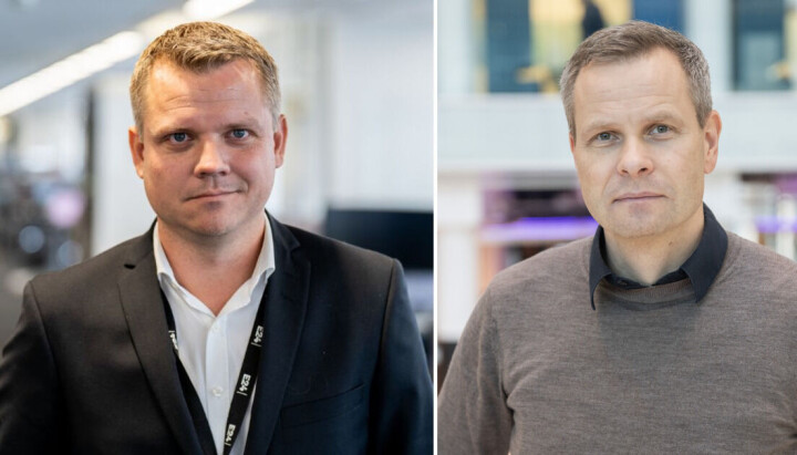 Sjefredaktørene Lars Håkon Grønning (E24), Trond Olav Skrunes (Bergens Tidende) Sjefredaktørene Lars Håkon Grønning (E24), Trond Olav Skrunes (Bergens Tidende)