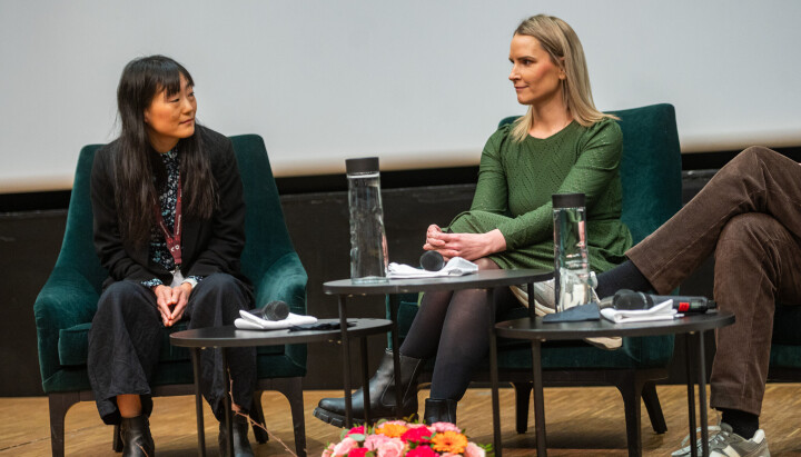 Camilla Sun Kilnes i Adresseavisen og Lise Jørstad i Frostingen