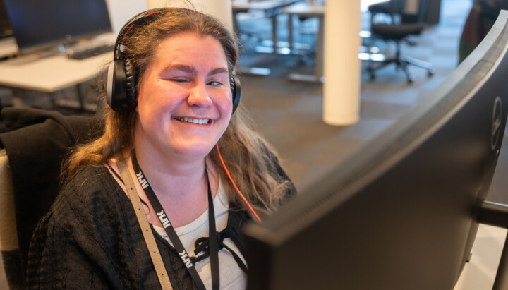 Ragna Kornelia Forså, journalist i NRK Buskerud. Ragna Kornelia Forså, journalist i NRK Buskerud.