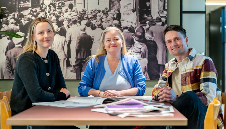 Marie Kinge, Ane Farsethås og Askild Matre Aasarød.