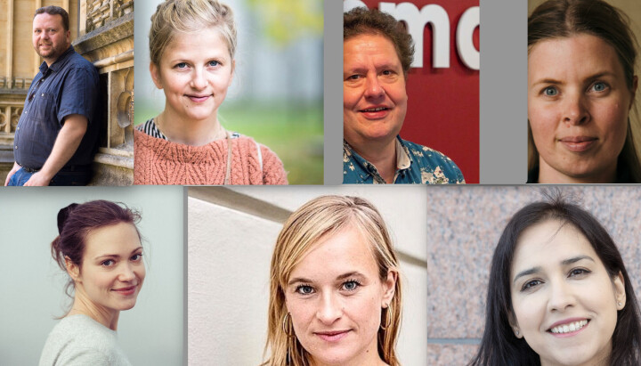 Tarjei Leer Salvesen, Ingerid Salvesen, Tor Kjetil Kristoffersen, Hanne Østli Jakobsen, Thea Storøy Elnan, Heidi Taksdal Skjeseth, Shazia Majid.