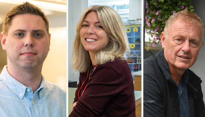 Nyhetssjef i TV 2, Fredrik Kirkevold, Helle Skjervold, leder for innovasjon og utvikling i VG (og breakingsjef i sommer) og Gunnar Stavrum, redaktør i Nettavisen. Nyhetssjef i TV 2, Fredrik Kirkevold, Helle Skjervold, leder for innovasjon og utvikling i VG (og breakingsjef i sommer) og Gunnar Stavrum, redaktør i Nettavisen.