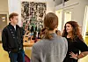 F.v. utgiver Bendik Mondal, ansvarlig redaktør Ingrid Tinmannsvik og redaksjonssjef Nina Stensrud Martin i Demo.